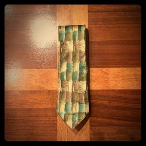 Green and Brown J. Garcia Tie